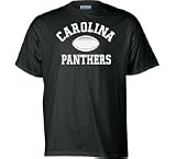 Carolina Panthers NFL Team Logo T-Shirt font color=#990000 Summer BLOWOUT S