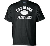 Carolina Panthers NFL Team Logo T-Shirt font color=#990000 Summer BLOWOUT S
