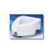 Hip & Fracture Raised Toilet Seat Right The unique, asymmetrical shape of this hip and fracture raised toilet seat is specially designed for those recovering from hip replacement surgery or leg fracture. It fits most toilets and supports up to 250 lbs. Measures 17 x 15 x 5.5" Right side is lower.