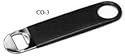 Vinyl Bottle Opener - Black