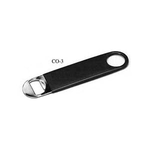 Vinyl Bottle Opener - Black