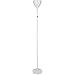 Brightech - Sky Elite LED Torchiere Floor Lamp - Dimmable Super Bright 20-Watt LED - Warm White Color - Sleek White Finish