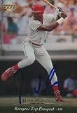 Desi Wilson, Tulsa Drillers - Rangers Affiliate, 1994 Upper Deck Top Prospects Autographed Card