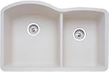 Blanco 511-705 Blancodiamond 1-3/4 Bowl Kitchen Sink, Biscuit