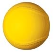 ATEC Perforated Practice Softballs Dozen Pack (Optic Yellow)