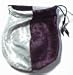 Gallant Hand: Velvet Gamer Dice Bag - Wine & Silver (5"x7") - Holds Approximately 90-100 Dice