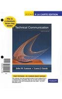 Technical Communication, Books a la Carte Plus MyTechCommLab -- Access Card Package (12th Edition)