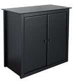 Roxanne Cupboard Hutch (for M5923,M5922, and M5927) In Ebony Finish By Da Vinci Baby Furniture