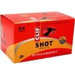 Clif Shot Strawberry (w/ caffeine) 24 pckts