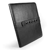 Tuff-Luv multi-view (TM) Napa Leather case cover for Apple iPad & 3G - Black