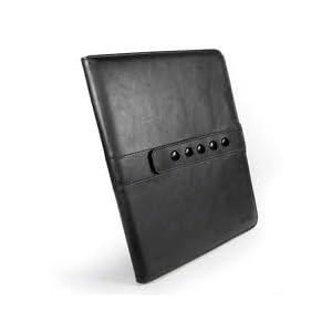 Tuff-Luv multi-view (TM) Napa Leather case cover for Apple iPad & 3G - Black