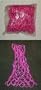 Neon Pink Fluorescent Basketball Nets - Set Of 15