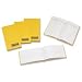 Chartwell 2426 survey level book with yellow cover,192x120mm, EACH