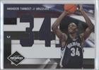 2009-10 Limited Freshmen Jumbo Jersey Numbers #2 - Hasheem Thabeet/99