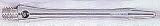 Silver Aluminum Shafts - 3 Sets, 2BA Medium Length