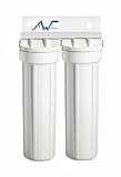 Home Master Filter Two Stage w/ Fine Sediment & Carbon Filter - Whole House Water Filter System - M