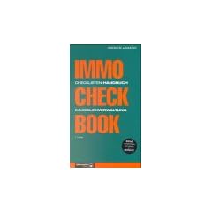 Immobilien check book 2000. Checklisten- Handbuch Immobilienverwaltung. Immo Check Book