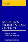 Modern Nonlinear Optics, Part 2 (Advances in Chemical Physics, Vol. 85) (Volume 85)