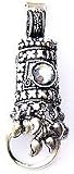 Personalized Keychains Women Silver Gemstones Antique Reproduction Indian Style 3.5  (krng147)