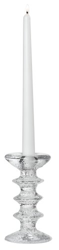 iittala Festivo 6-Inch Glass Candleholder Clear