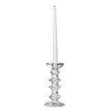 iittala Festivo 7-1/4-Inch Glass Candleholder, Clear