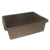 BOX BUS BROWN 17x22x7, EA, 16-0188 RUBBERMAID COMMERCIAL UTILITY CARTS