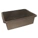 BOX BUS BROWN 17x22x7, EA, 16-0188 RUBBERMAID COMMERCIAL UTILITY CARTS Image