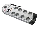 APC PF8T3V-GR AV Surge Protector / Überspannungsschutz (inkl. Telefon- / TV- / Videoschutz)