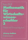 Produkt-Bild: Vieweg Studium, Nr.50, Mathematik f&uuml;r Wirtschaftswissenschaftler