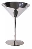 GSI Glacier Stainless Martini Glass