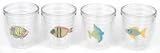 Tervis 12oz. Tropical Fish Tumbler Set TROPICAL FISH 4 Piece Set