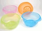 SiliconeZone Collapsible Colander, Translucent Orange