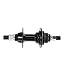 HUB REAR BMX CURB DOG NJ CASSET 48H 14MM SEAL BLK