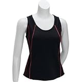 Bolle Color Therapy Tank with Pipping (COLOR: Black/Red, SIZE:Medium)