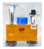 FIAMM 66025 Grand Prix Metal 2 Trumpet w/ 12 Volt Compressor Kit