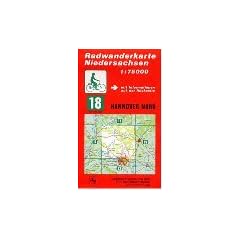 LGN Radwanderkarte Niedersachsen, Bl.18, Hannover Nord