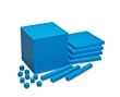 BASE TEN STARTER SET PLASTIC BLUE