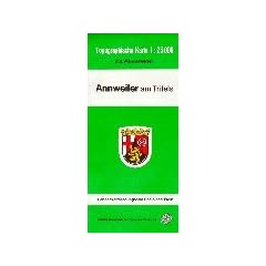 Annweiler am Trifels 1 : 25 000. Naturparkkarte P12: Mit Wanderwegen