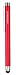 Fabric Pads - With Touch Capacitive Stylus Pen with Advanced Fabric Tip for The New iPad, iPad 2, iPhone 4S, iPhone 4, Samsung Galaxy S2 Phone, Galaxy Note, Galaxy Tablet and more (Color Option: Red)