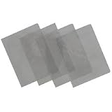 GBC Clear View Standard 11 x 8 1/2 Inch Clear Presentation Covers 100 Count (20-000-41)