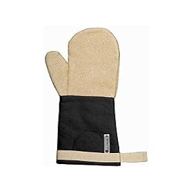 Le Creuset Oven Mitt, Black, 14 Inch