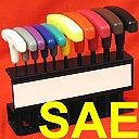 10 pc T-HANDLE HEX Allen Key Wrench SAE STANDARD Sizes 3 32 - 3 8 by Anytime Tools