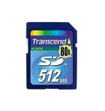 Transcend 512MB 80x Secure Digital(SD) Card