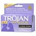 Trojan Her Pleasure Latex Condoms, Lubricated, 12-Count Boxes (Pack of 3)