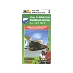 Deutsche Radtourenkarte, Bl.3, Fehmarn, Holsteinische Schweiz, Mecklenburgische Ostseek�ste