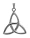 Genuine Sterling Silver Celtic Trinity Knot Pendant with chain
