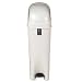 Metallic White Pop Trash Can