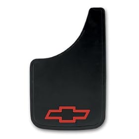 Chevy Red Bowtie Easy Fit Mud Guard - Set of 2