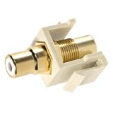 RCA Jack-To-Jack Keystone Insert