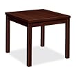 Hon 80193NN End Table, Laminate, 24 in.x20 in.x20 in., Mahogany